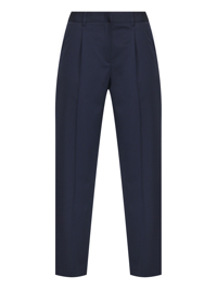 LARDINI Прямые брюки из шерсти