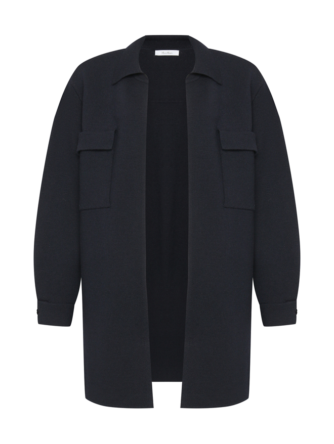 Max Mara Удлиненный кардиган из шерсти