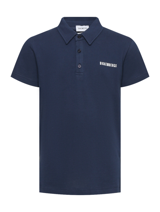 Bikkembergs Поло из хлопка с логотипом