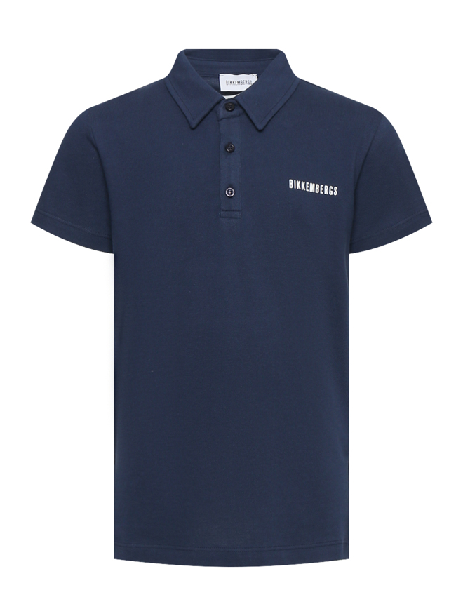 Bikkembergs Поло из хлопка с логотипом