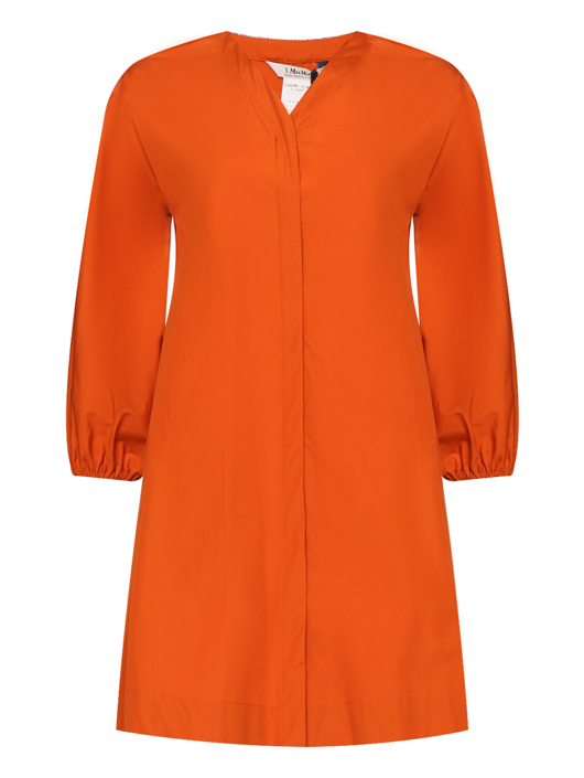 Max Mara Платье-мини из хлопка