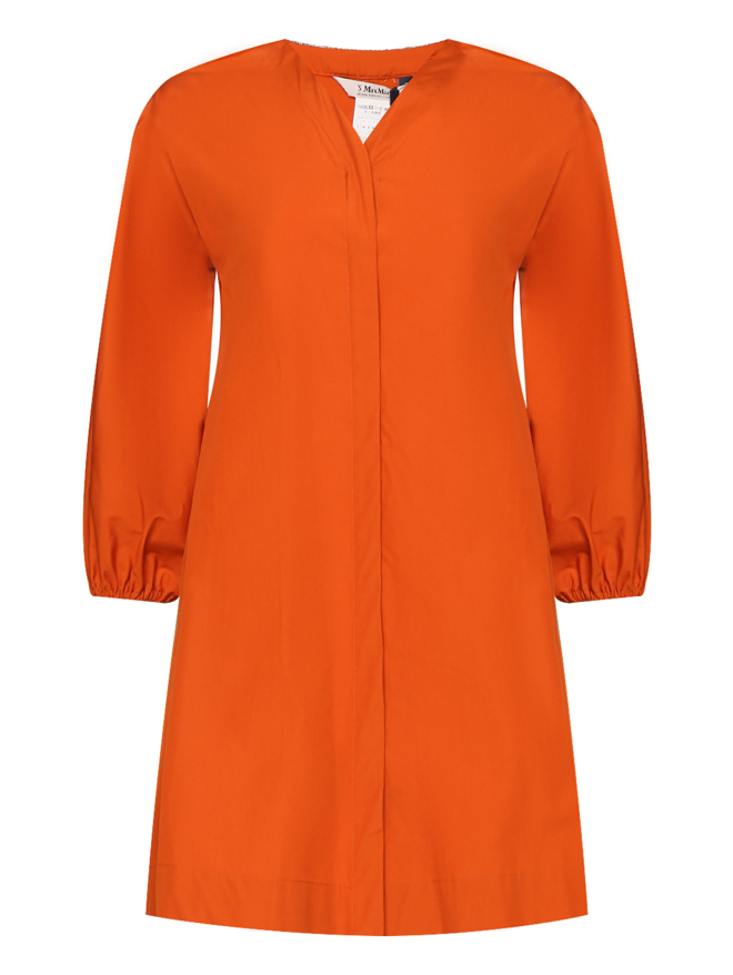 Max Mara Платье-мини из хлопка