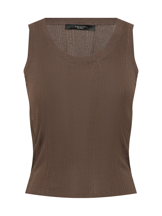 Weekend Max Mara Топ с круглым вырезом