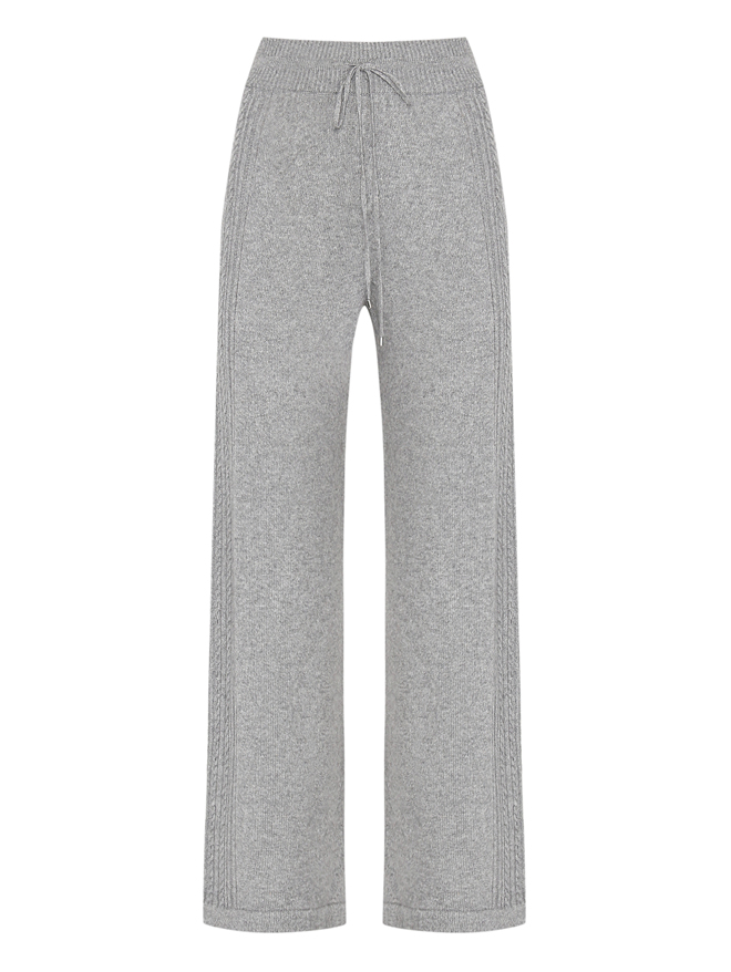 Ermanno Scervino Трикотажные брюки из смешанной шерсти