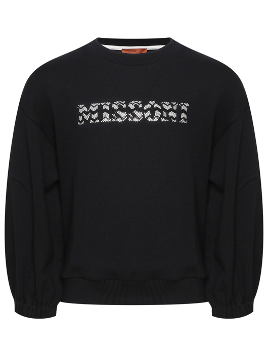 Missoni Свитшот с монограммой из кристаллов