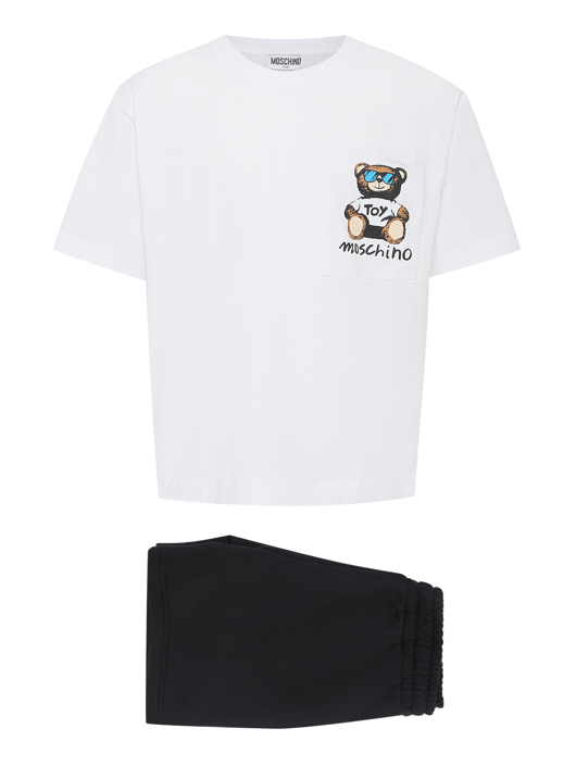 Moschino Футболка из хлопка с шортами