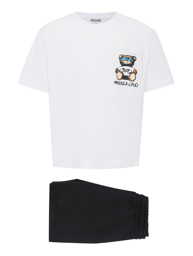 Moschino Футболка из хлопка с шортами