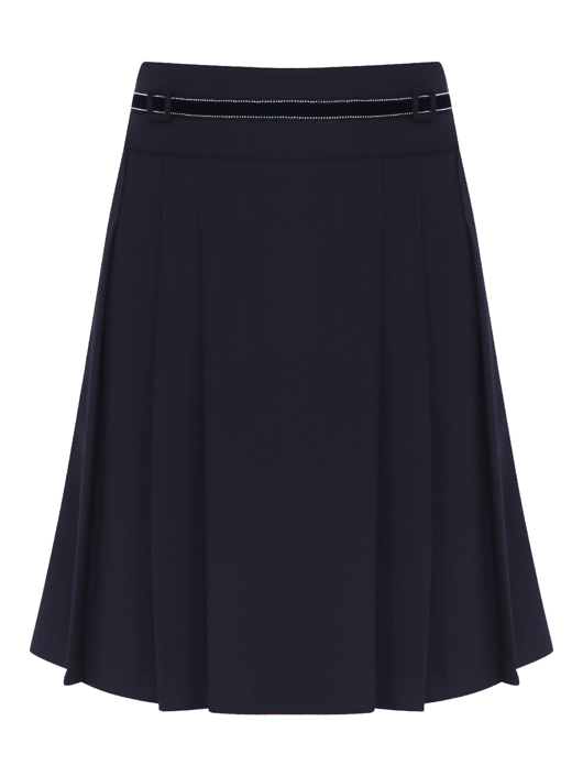 Aletta Couture Юбка в складку с декоративным поясом