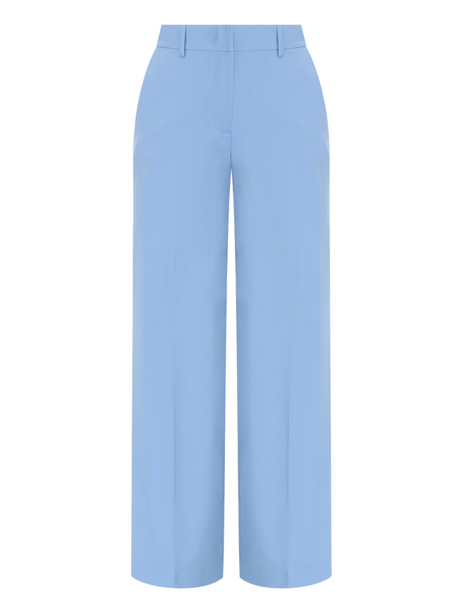 Weekend Max Mara Широкие брюки из шерсти