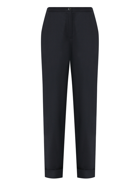 LARDINI Брюки из шерсти с подворотами