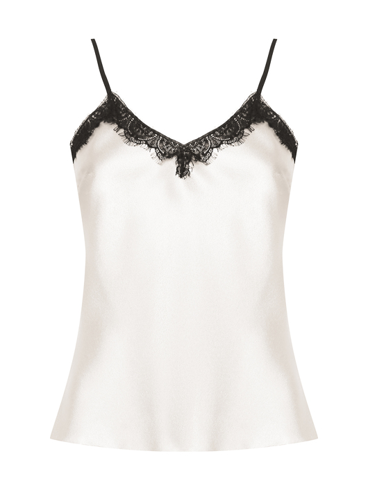 Alberta Ferretti Топ с отделкой из кружева