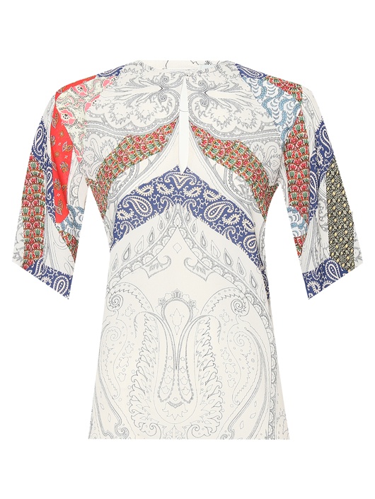 Etro Блуза из вискозы с узором