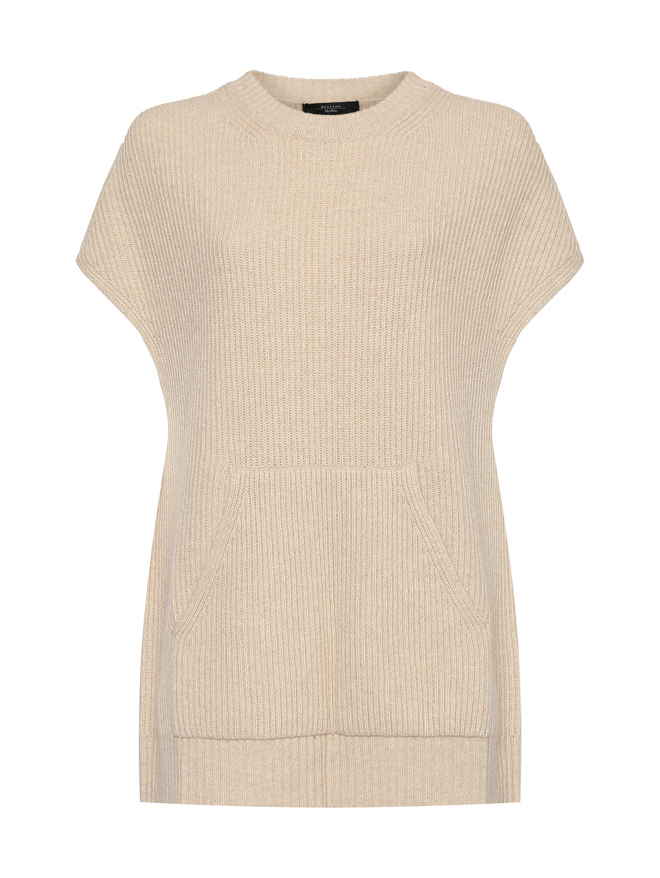 Weekend Max Mara Жилет из шерсти и вискозы