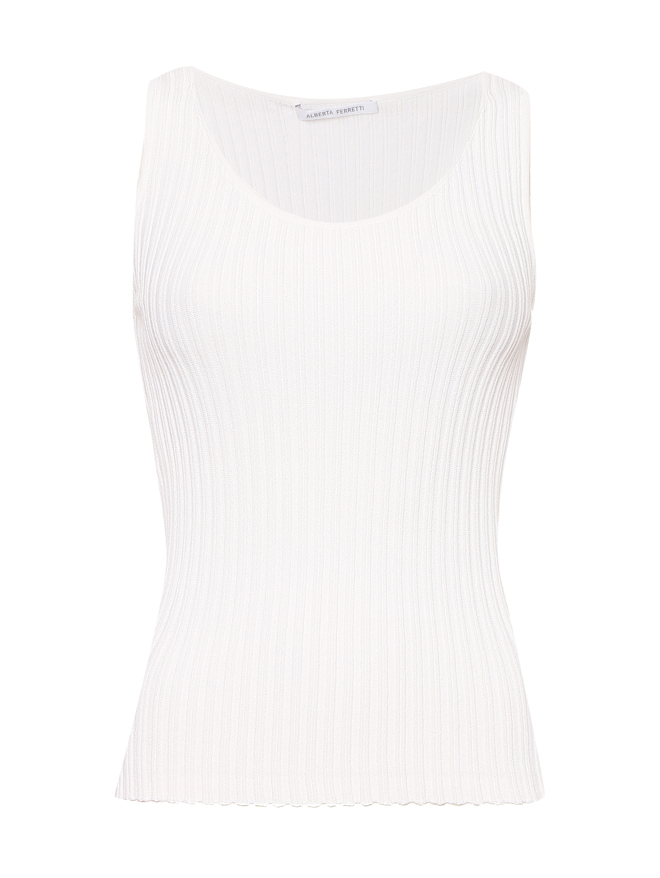 Alberta Ferretti Топ из смесовой вискозы