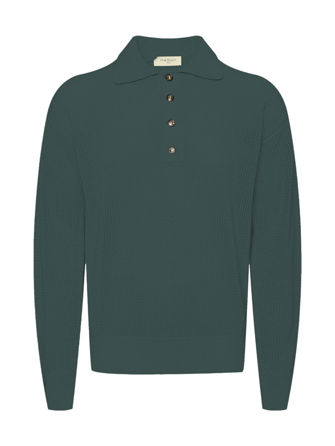 Piacenza Cashmere 1733 Джемпер с воротом поло из шерсти