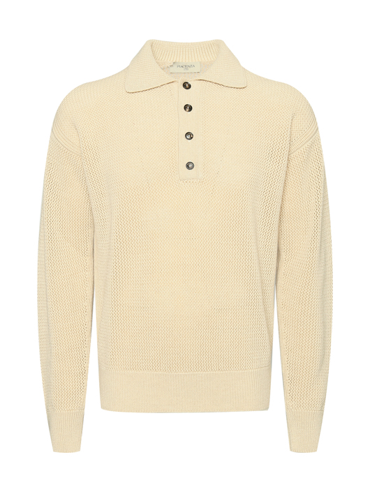 Piacenza Cashmere 1733 Джемпер с воротом поло из шерсти