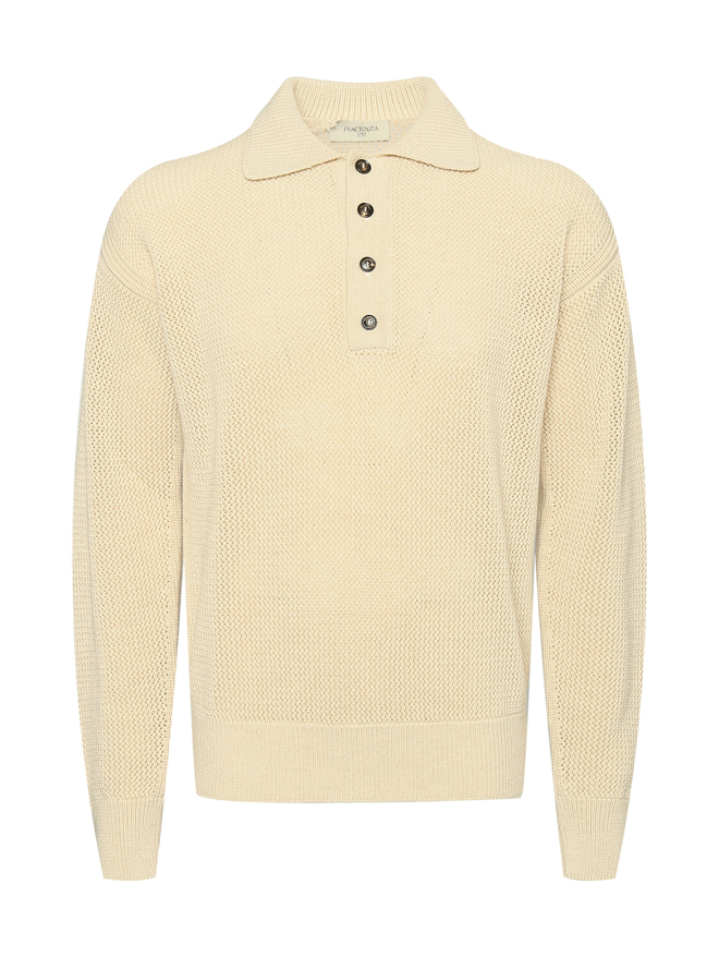 Piacenza Cashmere 1733 Джемпер с воротом поло из шерсти