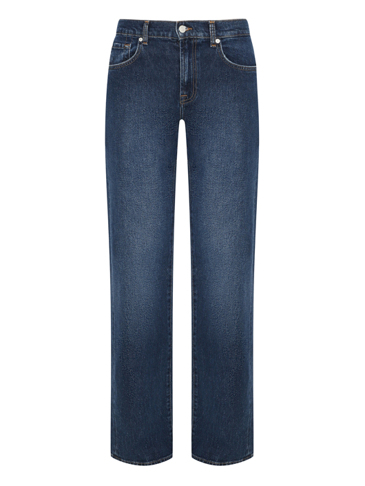 7 For All Mankind Прямые джинсы из хлопка