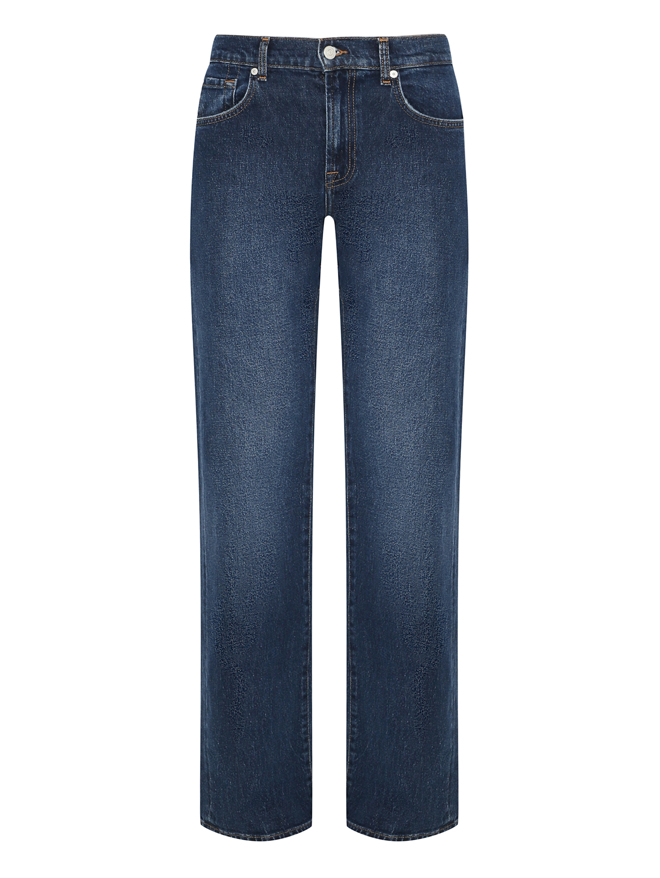 7 For All Mankind Прямые джинсы из хлопка