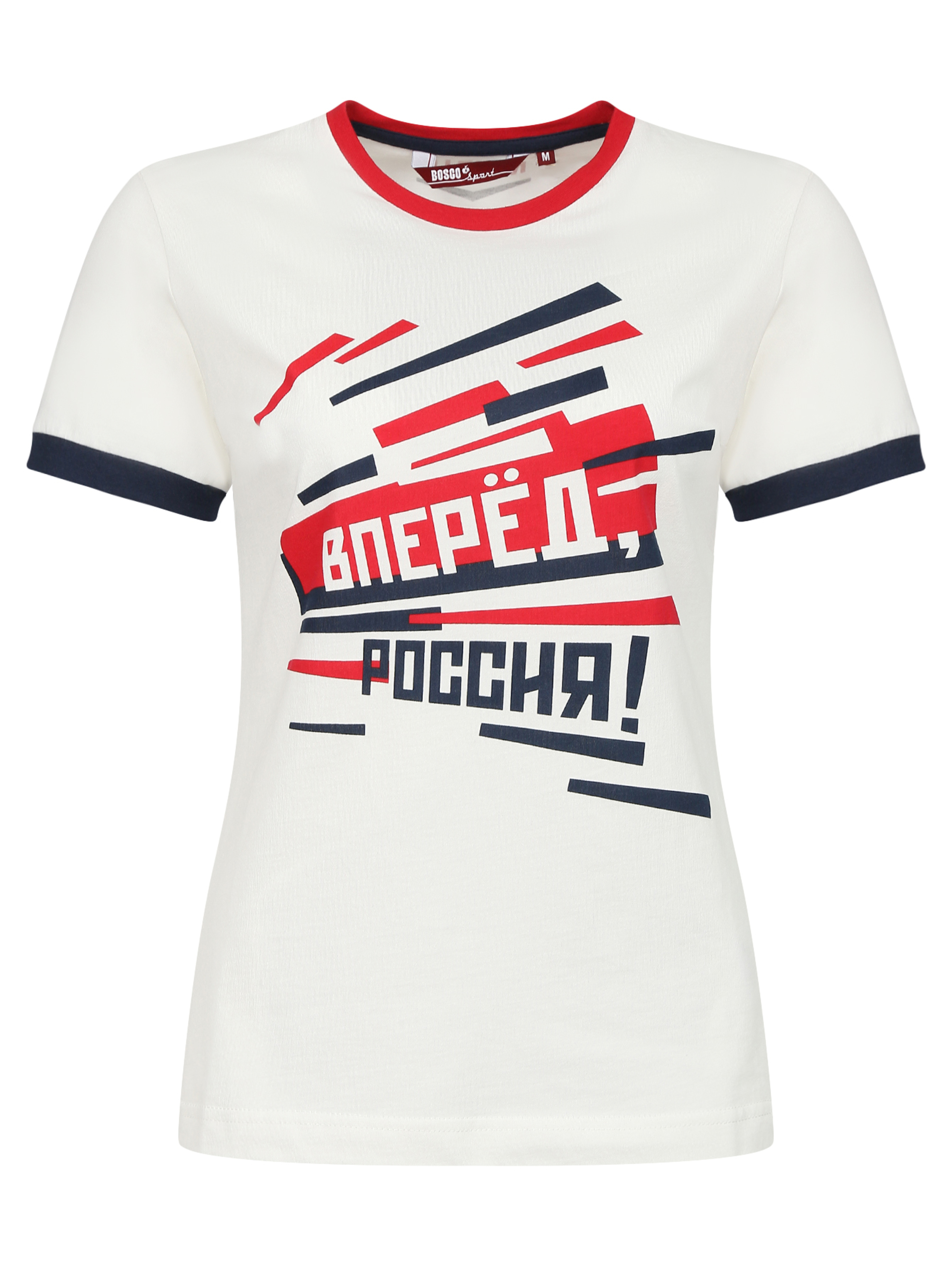 Футболка из хлопка с принтом