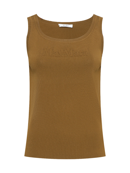Max Mara Трикотажный топ из вискозы
