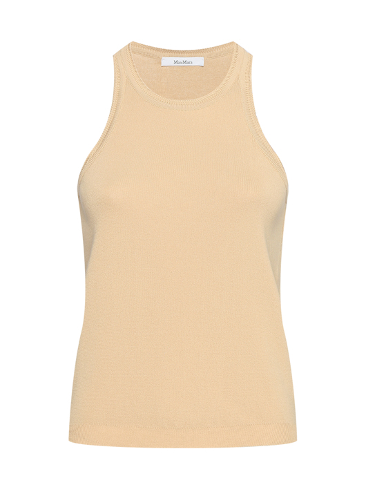 Max Mara Трикотажный топ из хлопка