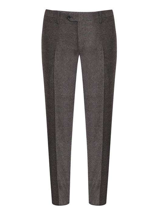 LARDINI Прямые брюки из шерсти