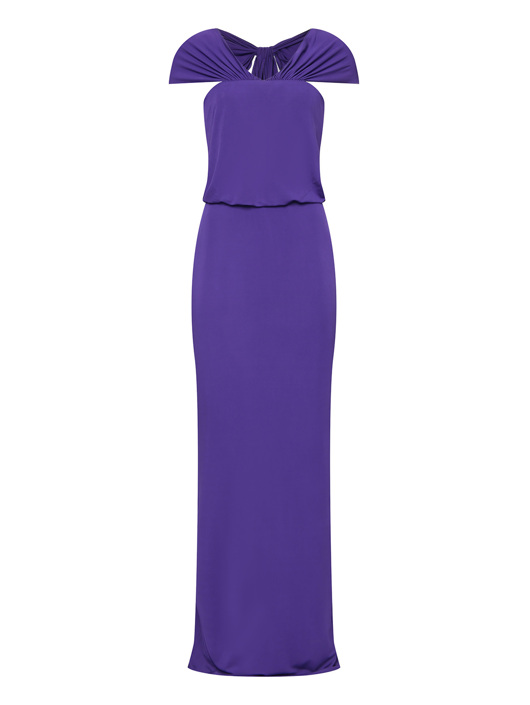 Alberta Ferretti Платье со шлейфом