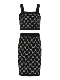 TWINSET Трикотажный комплект с узором