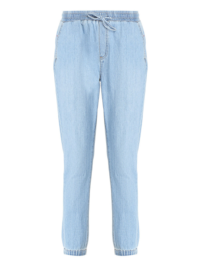 Guess Джинсовые брюки-джоггеры на кулиске