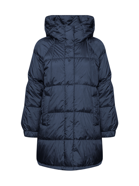 Weekend Max Mara Пуховик на молнии с капюшоном