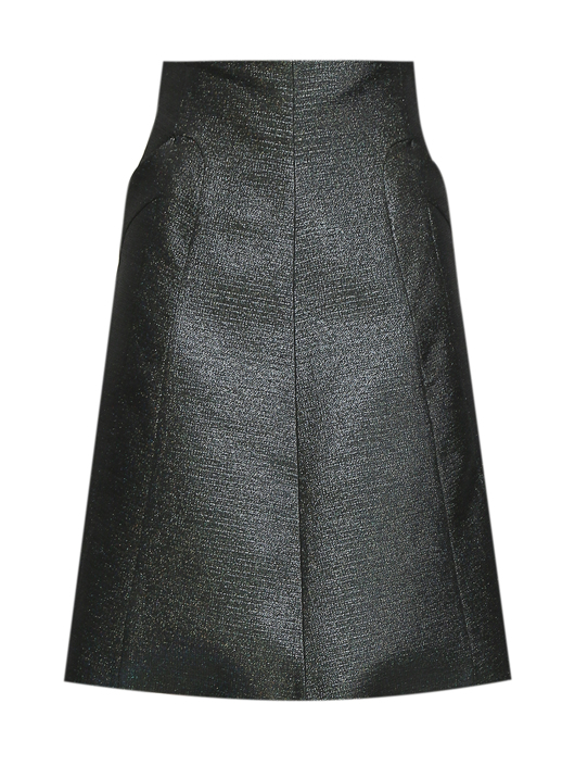 Jil Sander Юбка на молнии с карманами