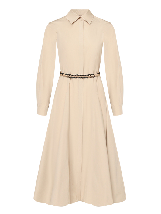 Max Mara Платье-рубашка из хлопка
