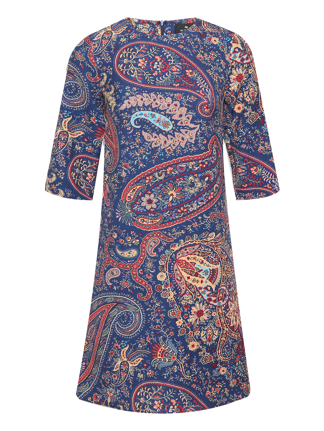 Etro Платье-мини с узором пейсли