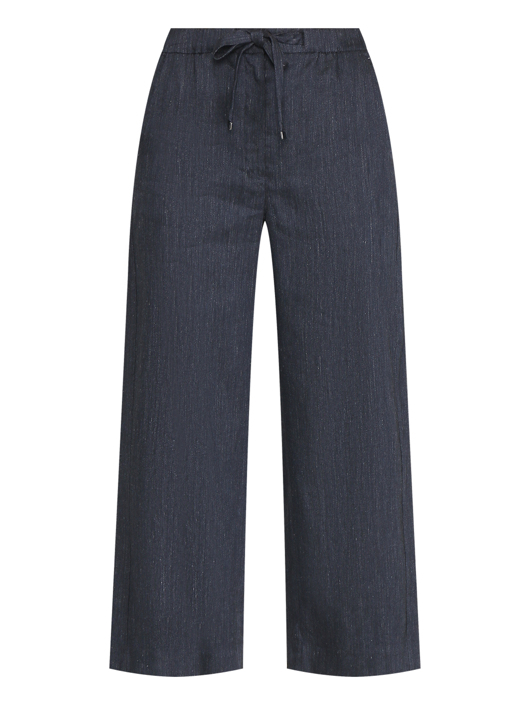 Max Mara Брюки из льна и вискозы на резинке