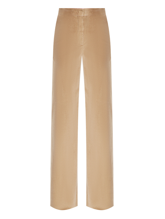 Max Mara Широкие брюки из вельвета