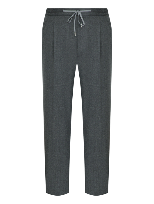 LARDINI Брюки из шерсти с защипами