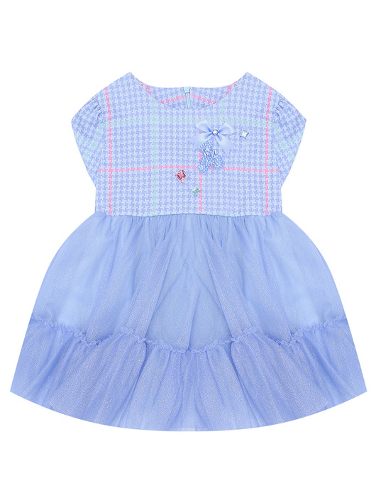 Lapin House Платье с блестящей юбкой из фатина