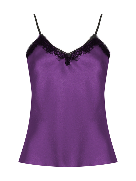 Alberta Ferretti Топ с отделкой из кружева