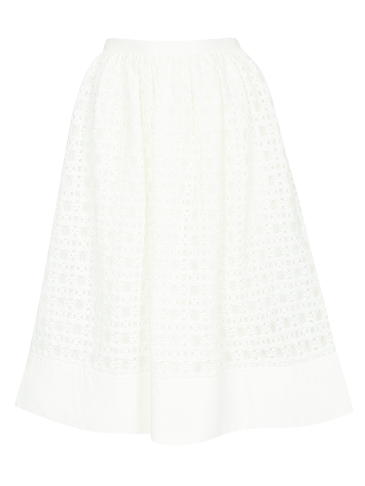Moschino Boutique Юбка с перфорацией