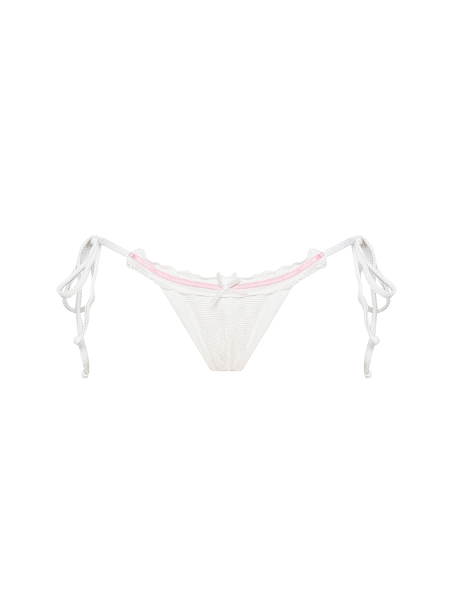 Frankies Bikinis Купальник низ с кружевной отделкой