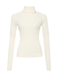 Sportmax Джемпер из шерсти на молнии