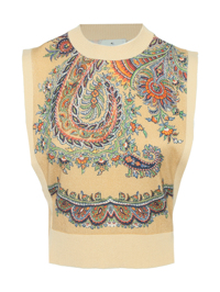 Etro Жилет из кашемира с узором