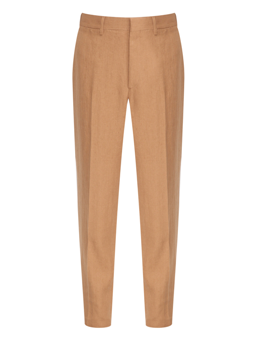 LARDINI Прямые брюки из льна