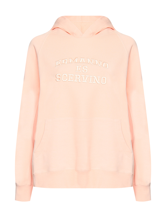 Ermanno Scervino Толстовка из хлопка с вышивкой