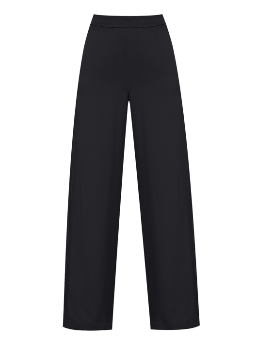 Allude Свободные брюки из шелка на резинке