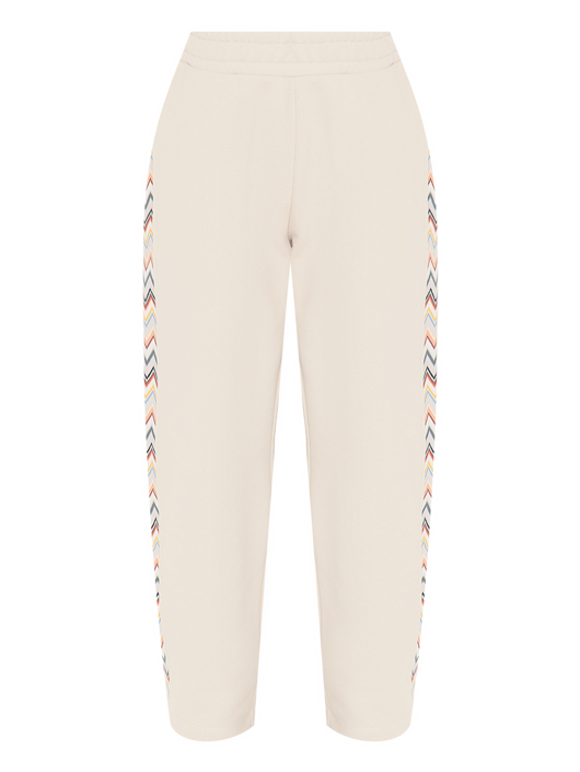 Missoni Брюки из трикотажа с контрастными вставками