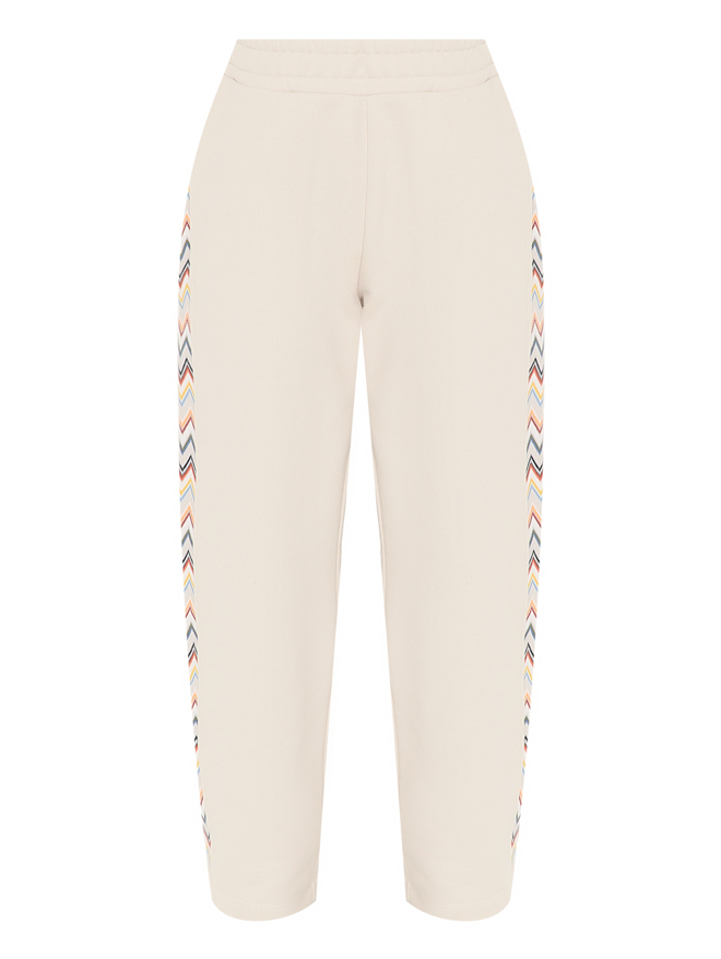Missoni Брюки из трикотажа с контрастными вставками
