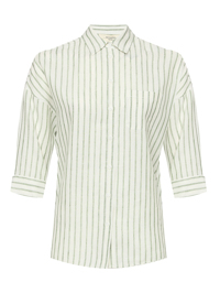 Weekend Max Mara Рубашка из льна в полоску
