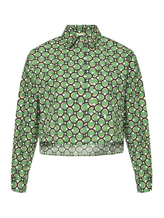 Weekend Max Mara Рубашка из хлопка с узором